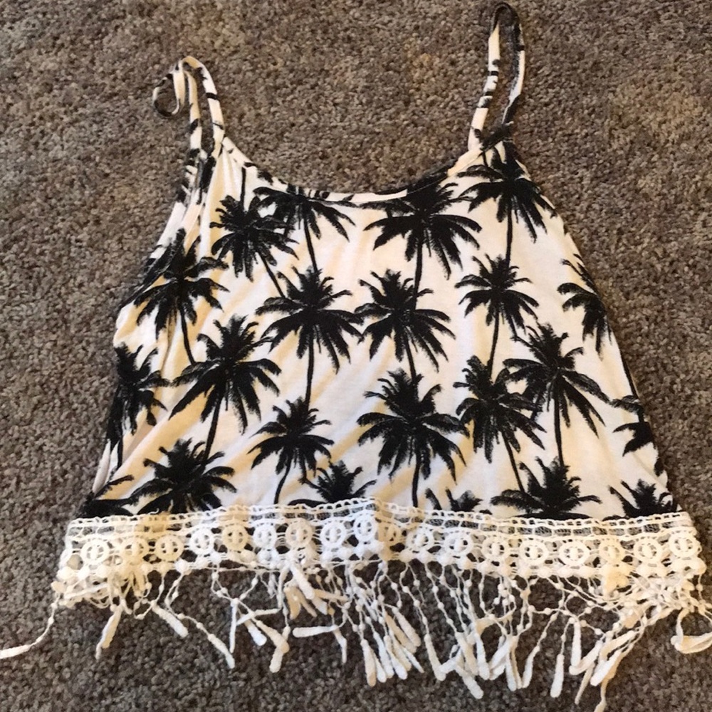 Plan tree cute summer tank top